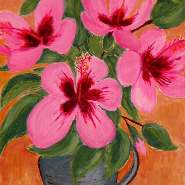 Hibiscus in a Jug