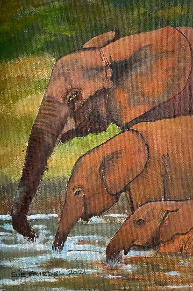 Three Elephants